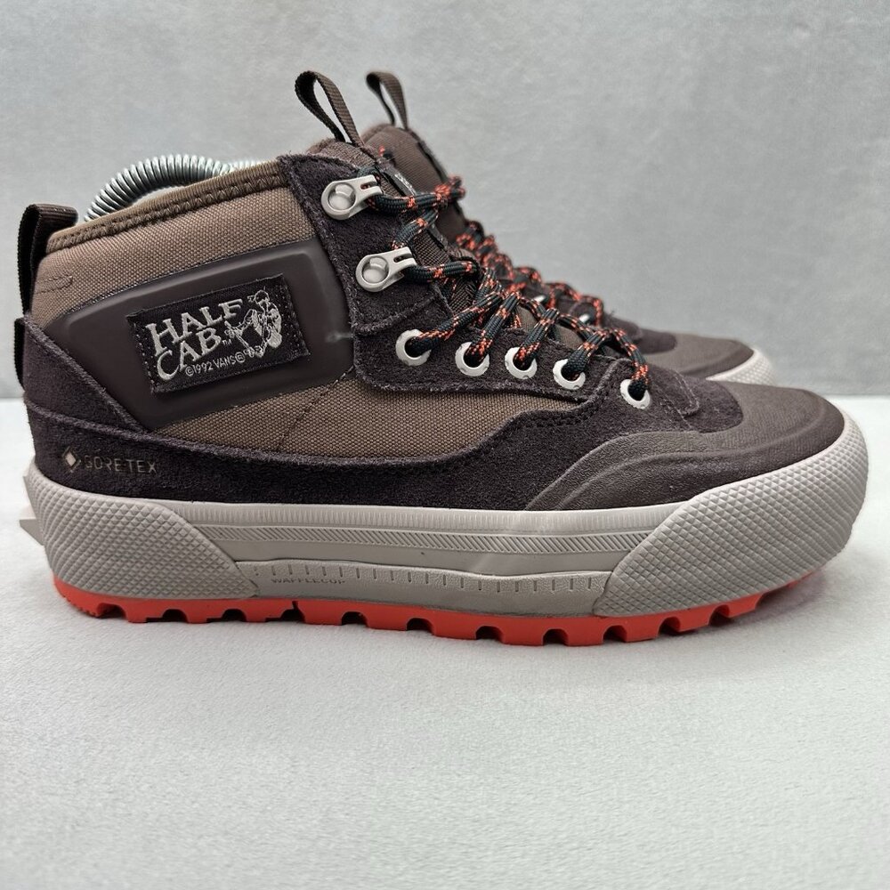 Vans Half Cab GORE-TEX MTE Womens Size 7.5 Shoes Bitter Chocolate‎ Brown Hiking